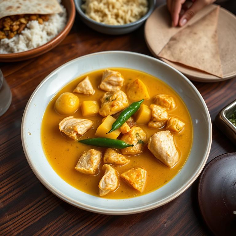Murgir Jhol (Chicken Light Curry)