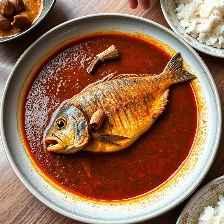 Katla Kalia (Catla Rich Curry)