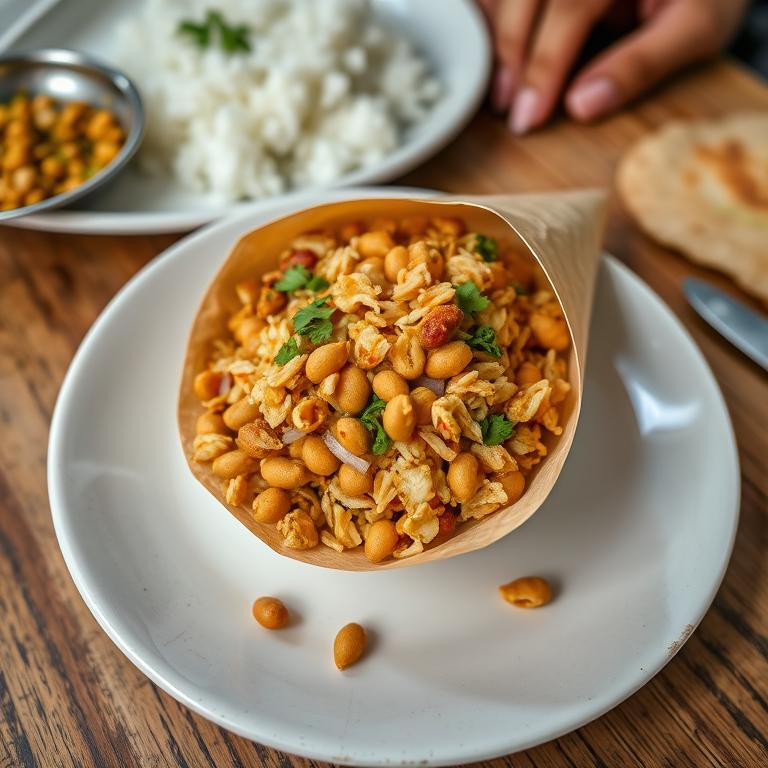 Jhal Muri (Spicy Puffed Rice Mix) by Jahanara's Sylheti Kitchen