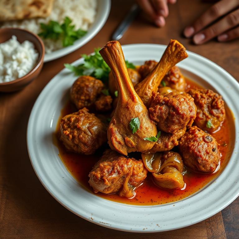 Murgi Bhuna (Chicken Bhuna) by Jahanara's Sylheti Kitchen