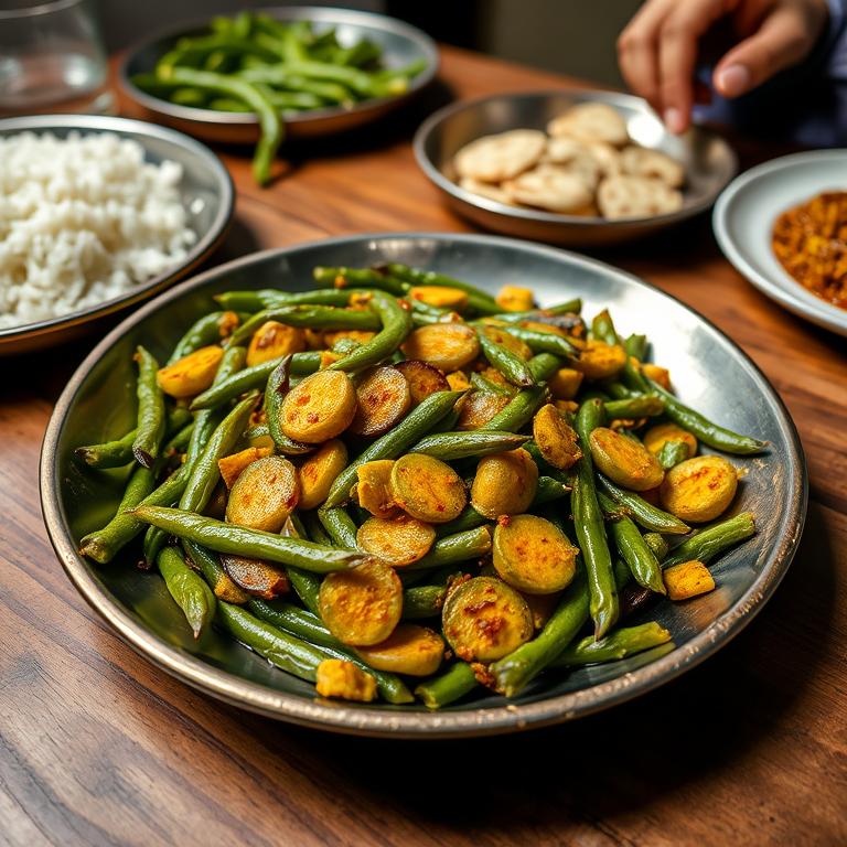 Sheem Bhaji (Flat Bean)
