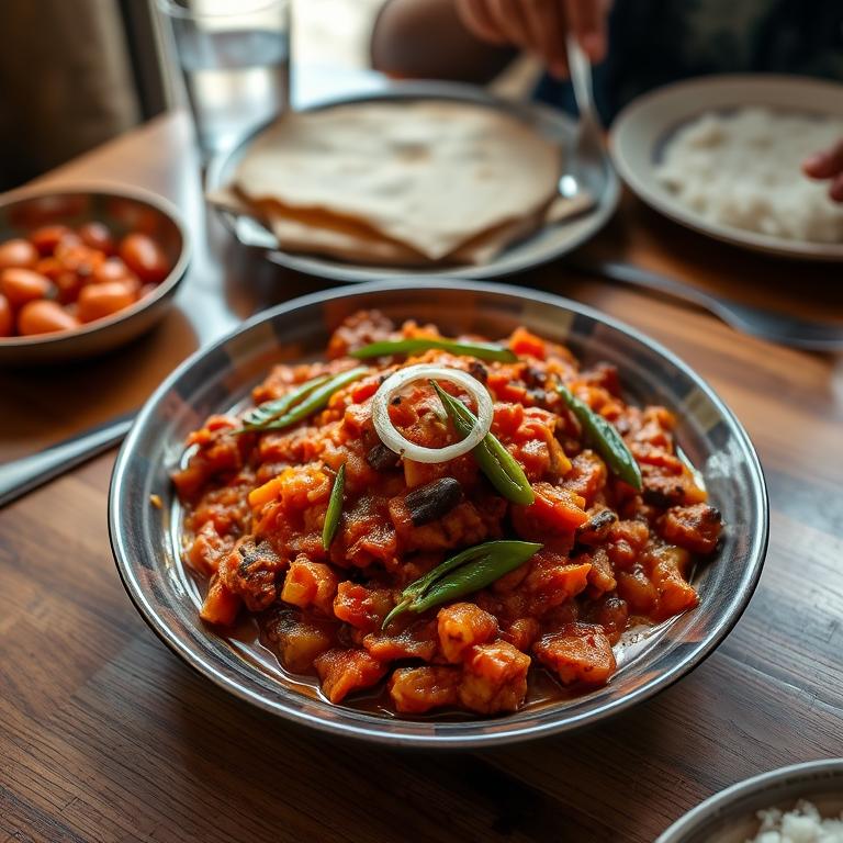 Tomato Bharta by Jahanara's Sylheti Kitchen