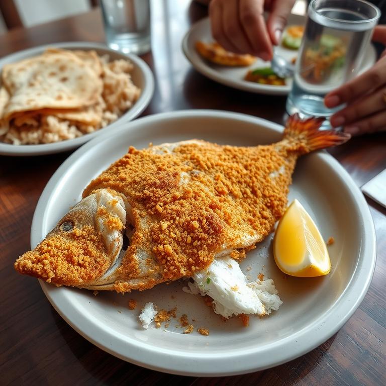 Bhetki Fish Fry (Barramundi) by Kamrunnahar's Rangpur Bhog