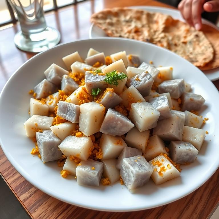Kochu Bhaji (Taro Stir-fry)