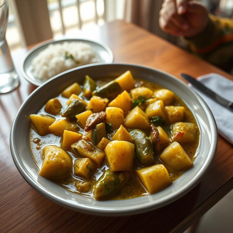 Ucche Chochchori (Bitter Gourd Stew) by Kamrunnahar's Rangpur Bhog
