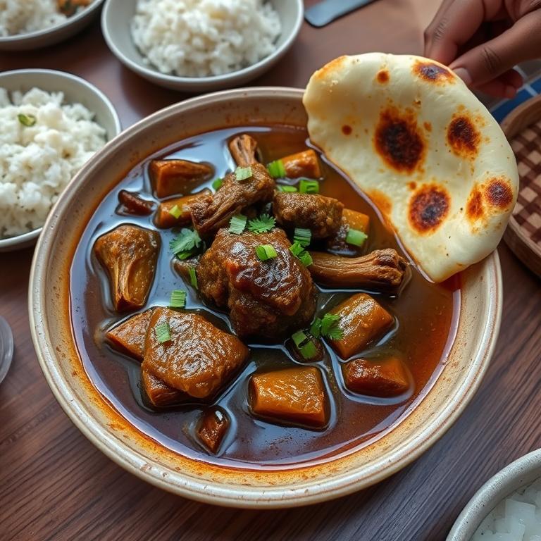 Nalli/Paya (Bone Marrow Stew) by Maya's Khabar Ghor