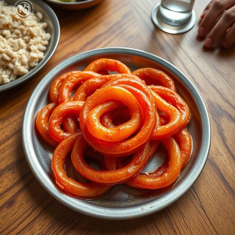 Jilapi (Bangladeshi Jalebi) by Morjina's Noakhali Ghor
