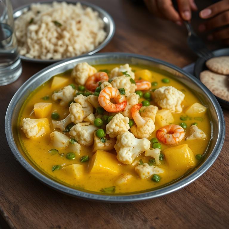 Phool Kopi Chochchori (Cauliflower Stew) by Morjina's Noakhali Ghor