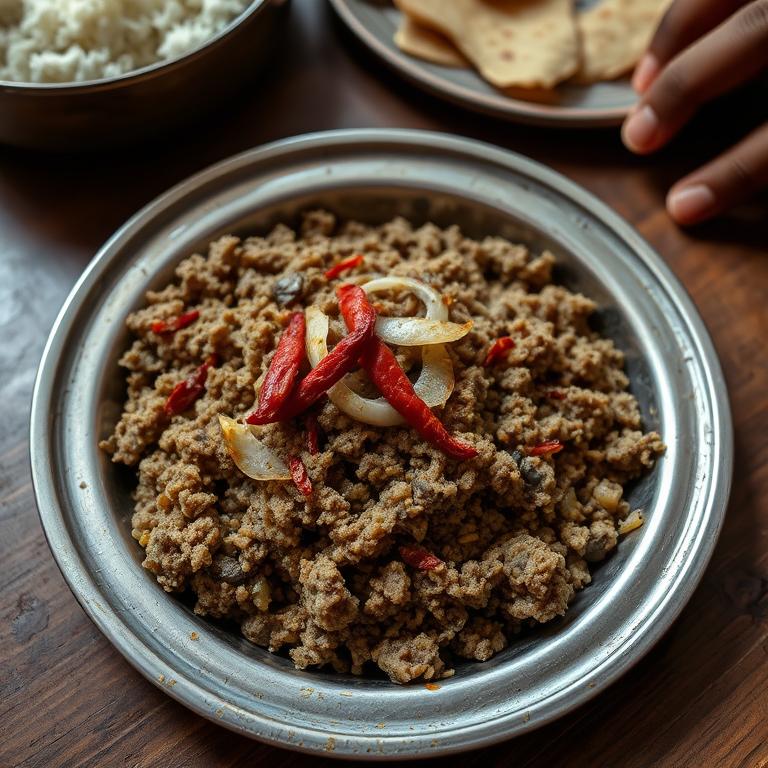 Shutki Bhorta (Dried Fish Mash)