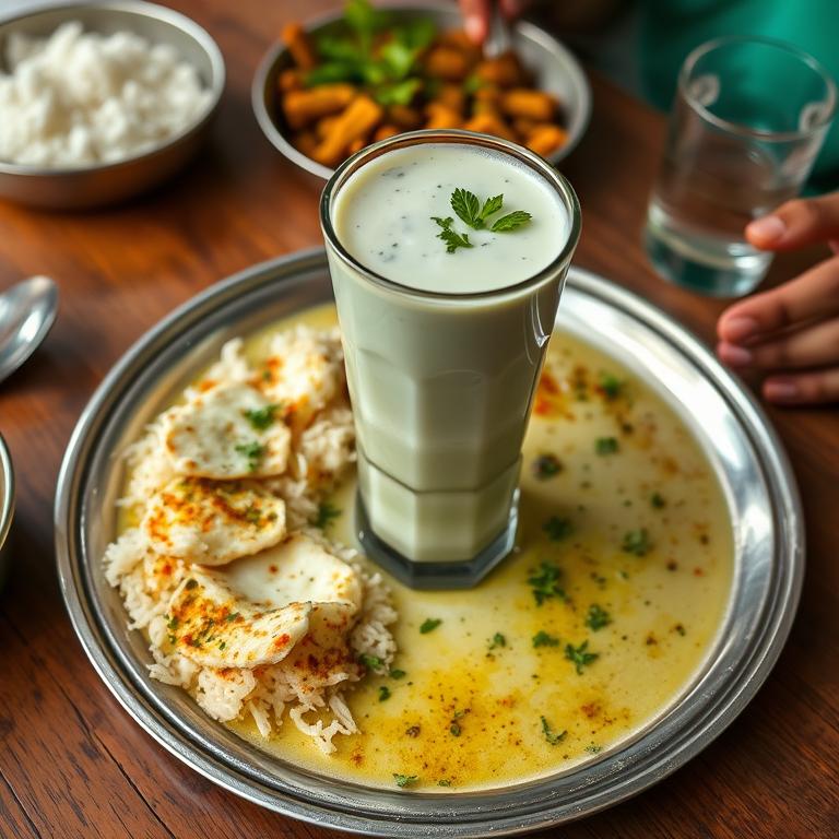 Borhani (Spiced Yogurt Drink) by Nusrat's Home Food