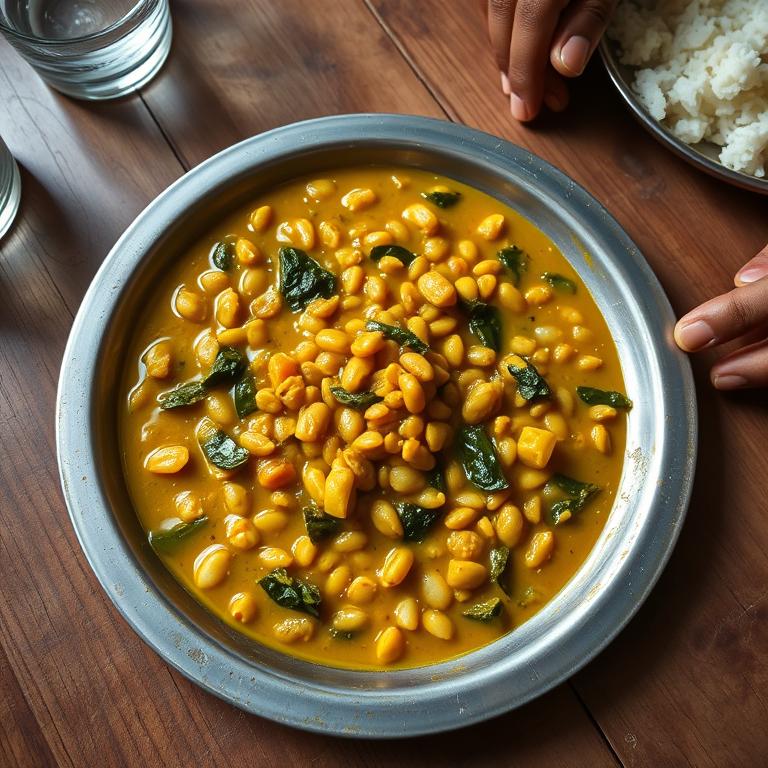 Sabji Dal (Dal with Vegetables)