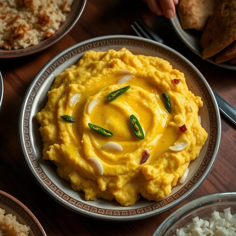 Dim Bharta (Egg Mash) by Parul's Samudrik Ranna