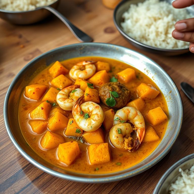 Mishti Kumra Chochchori (Sweet Pumpkin Stew) by Parul's Samudrik Ranna