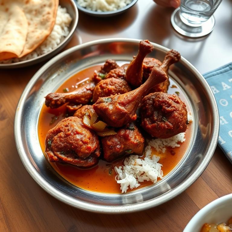 Murgi Bhuna (Chicken Bhuna)