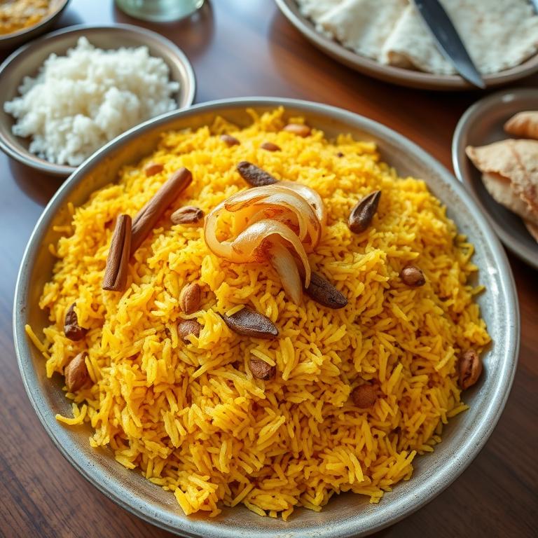 Polau (Fragrant Rice) by Parul's Samudrik Ranna