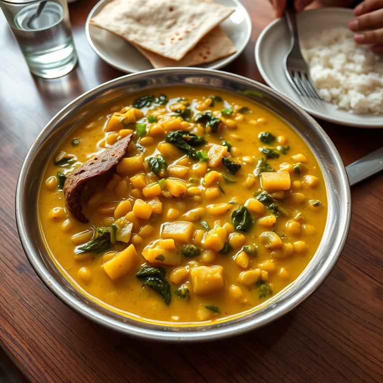 Sabji Dal (Dal with Vegetables) by Rokeya's Nawabi Dastarkhwan