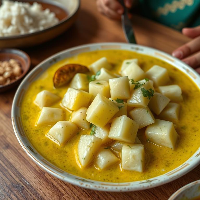 Lau Bhaji (Bottle Gourd)