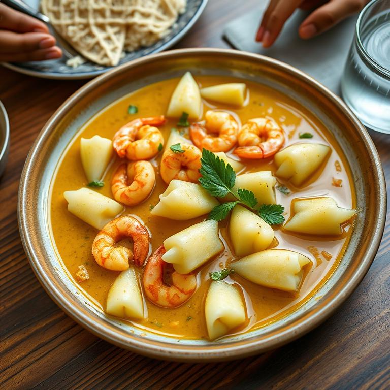 Lau Chingri Chochchori (Bottle Gourd with Shrimp Stew)