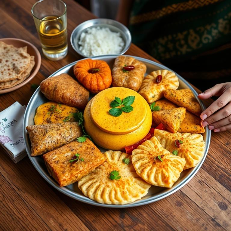 Nabanno Pitha Platter by Rokeya's Nawabi Dastarkhwan
