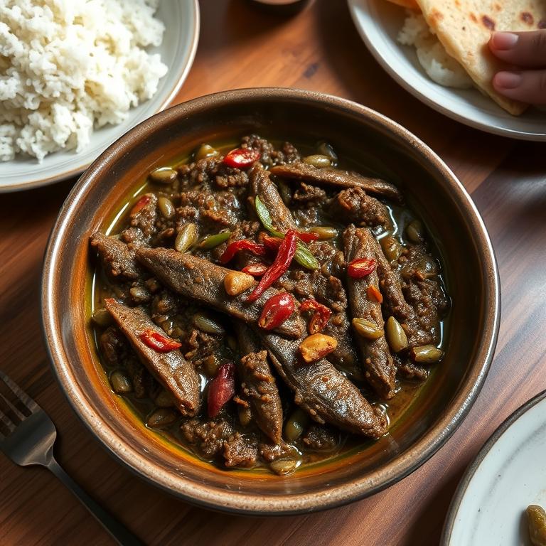 Shutki Bharta (Dried Fish Mash) by Rokeya's Nawabi Dastarkhwan
