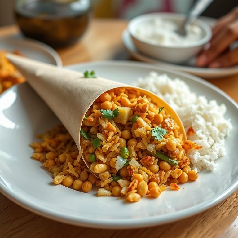 Jhal Muri (Spicy Puffed Rice Mix) by Rumi's Ranna Ghor