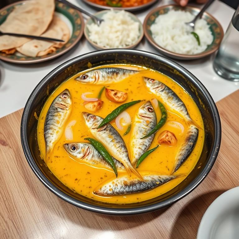 Rui Mach Bhaji (Rohu Curry) by Rumi's Ranna Ghor