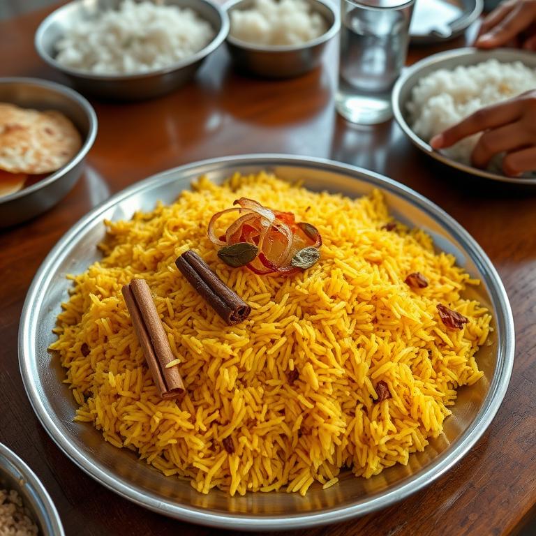 Polau (Fragrant Rice) by Sufia's Mishti Ahar