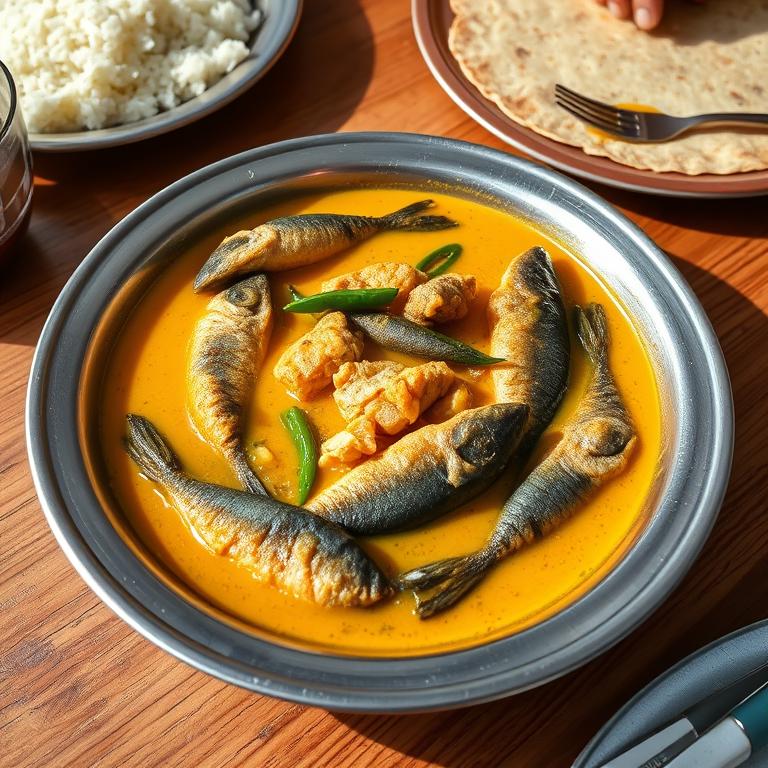 Rui Mach Bhaji (Rohu Curry) by Sufia's Mishti Ahar