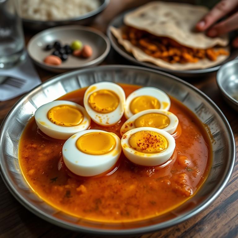 Dim Bhaji (Egg Curry) by Taslima's Hashi Ranna