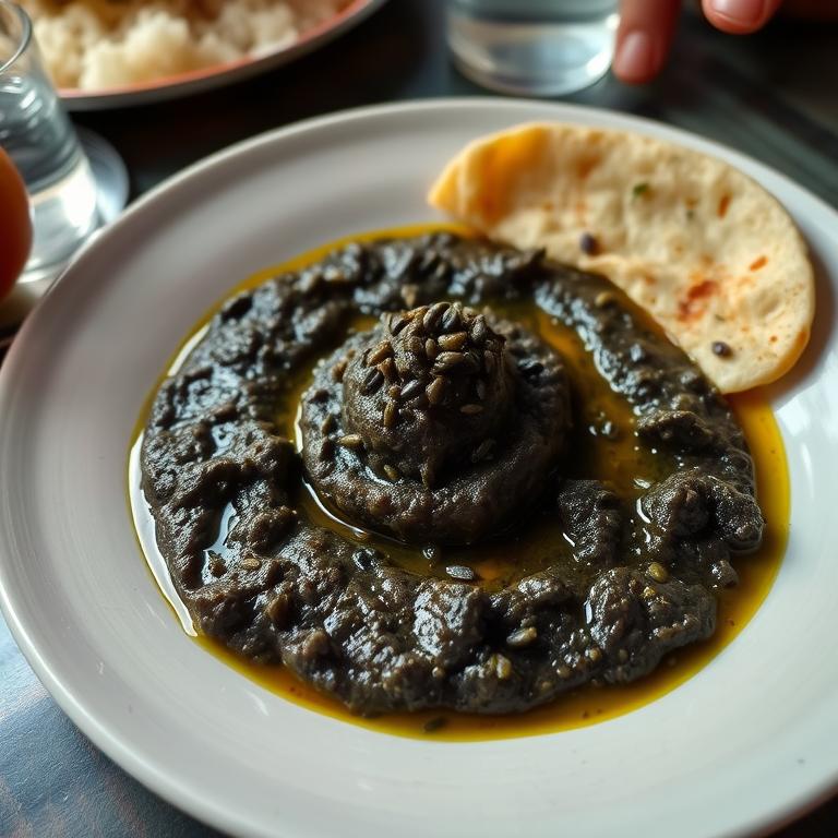 Kalo Jeera Bharta (Black Seed Mash) by Taslima's Hashi Ranna