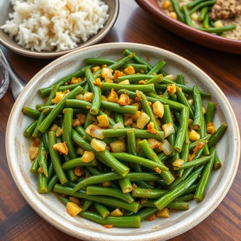 Borboti Bhaji (Long Bean)