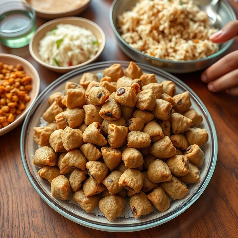 Daler Bori (Sun-Dried Lentil Dumplings)