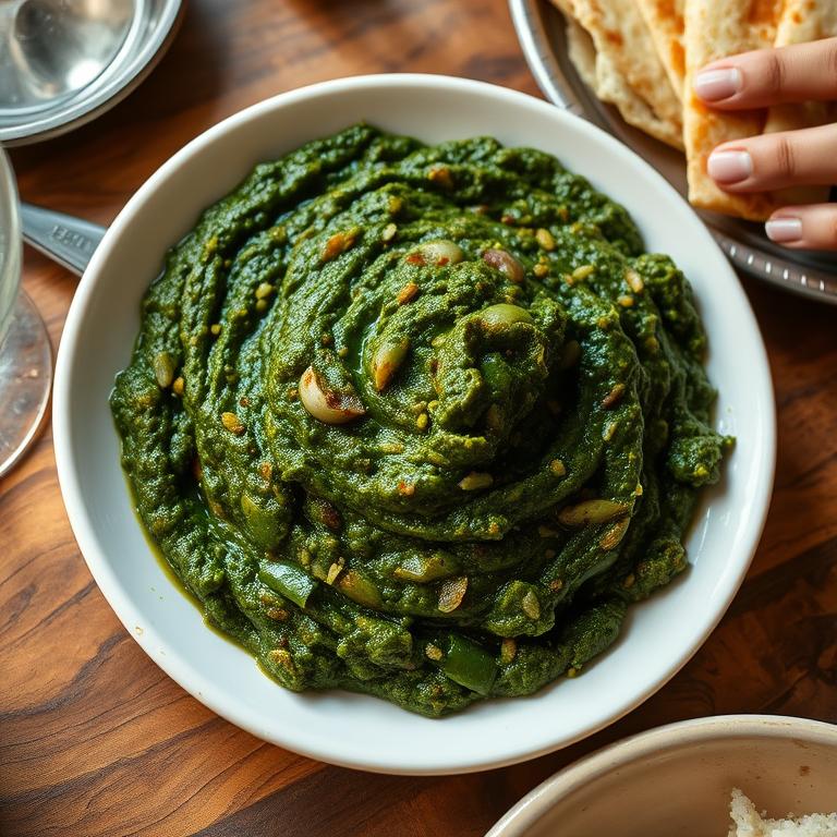 Puishak Bharta (Malabar Spinach Mash) by Tasnim's Home Kitchen