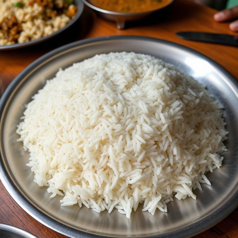Sada Bhat (Plain Rice) by Tasnim's Home Kitchen