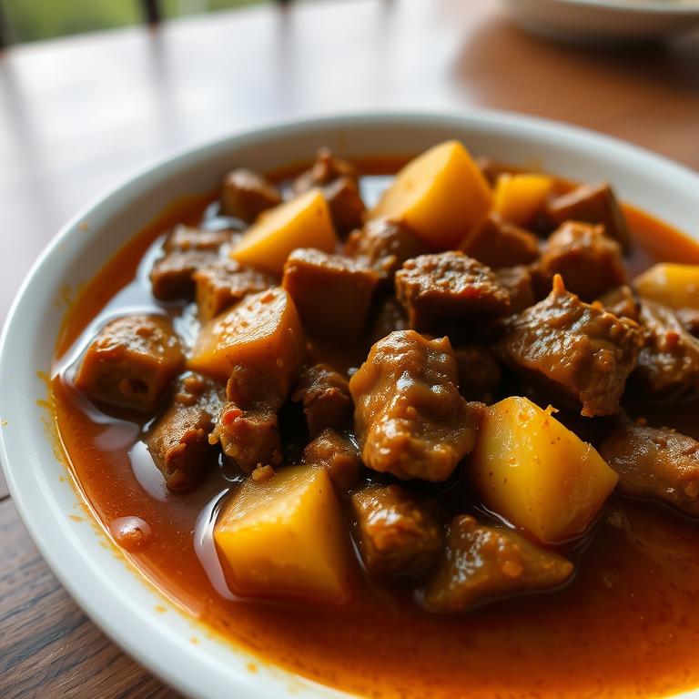 Gorur Mangshor Jhol (Beef Curry)