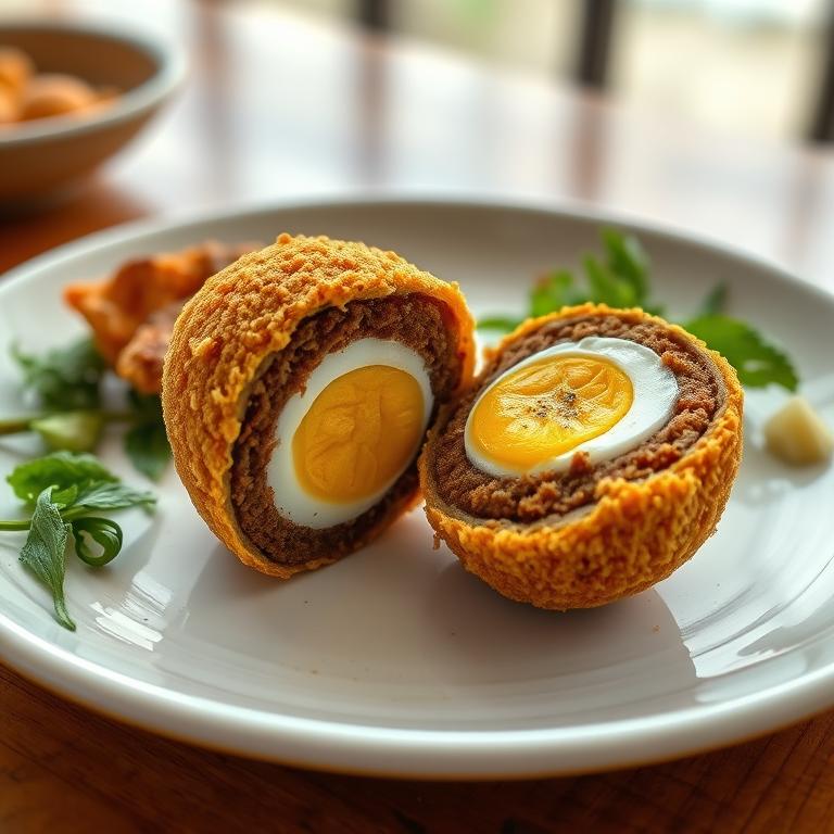 Dimer Devil (Scotch Egg) by Bhabi Fatima's Desh