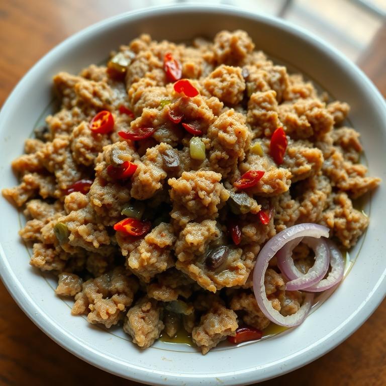 Shutki Bhorta (Dried Fish Mash)