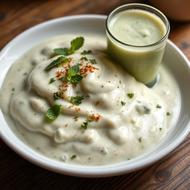 Borhani (Spiced Yogurt Drink)