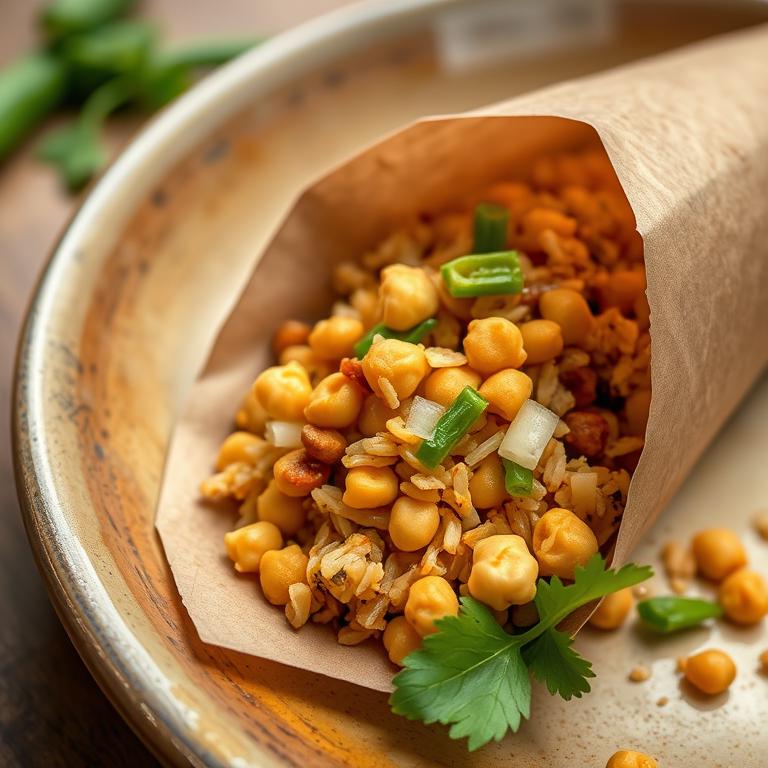 Jhal Muri (Spicy Puffed Rice Mix)