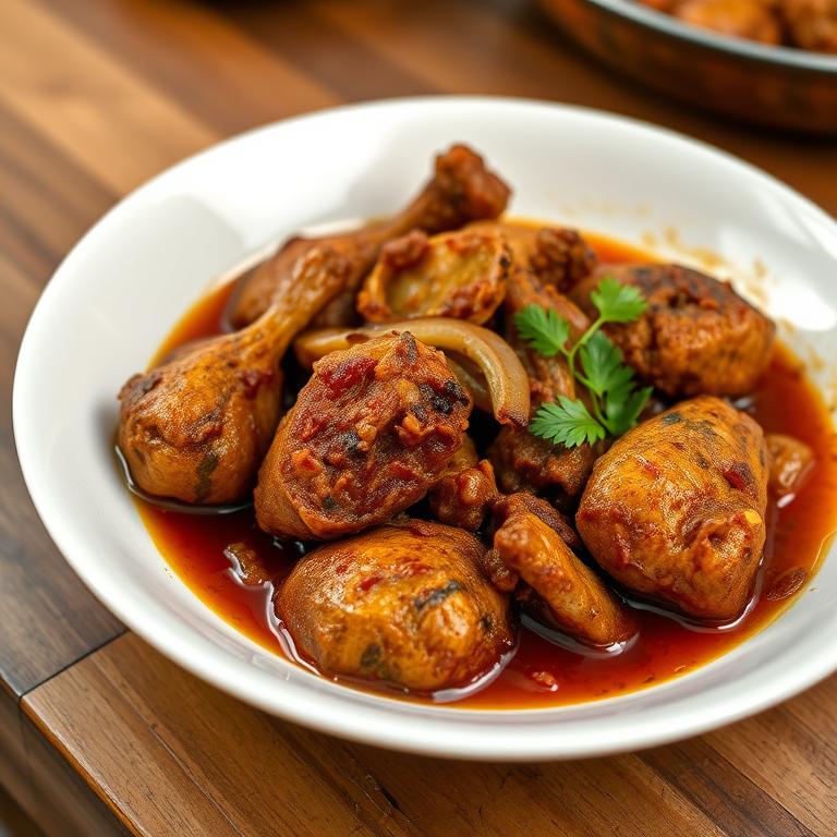 Murgi Bhuna (Chicken Bhuna)