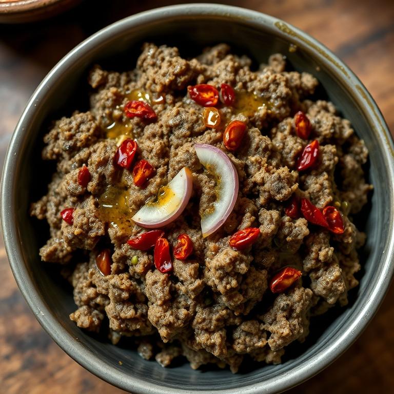 Shutki Bhorta (Dried Fish Mash)