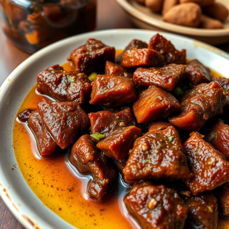 Beef Achar (Pickled Beef)