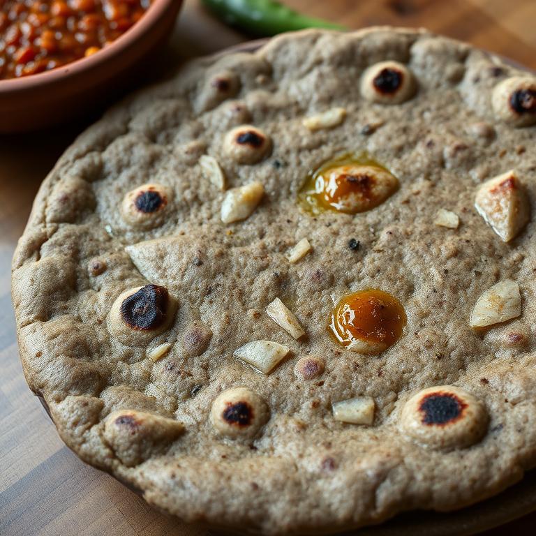 Kalai Ruti (Lentil Flour Flatbread)