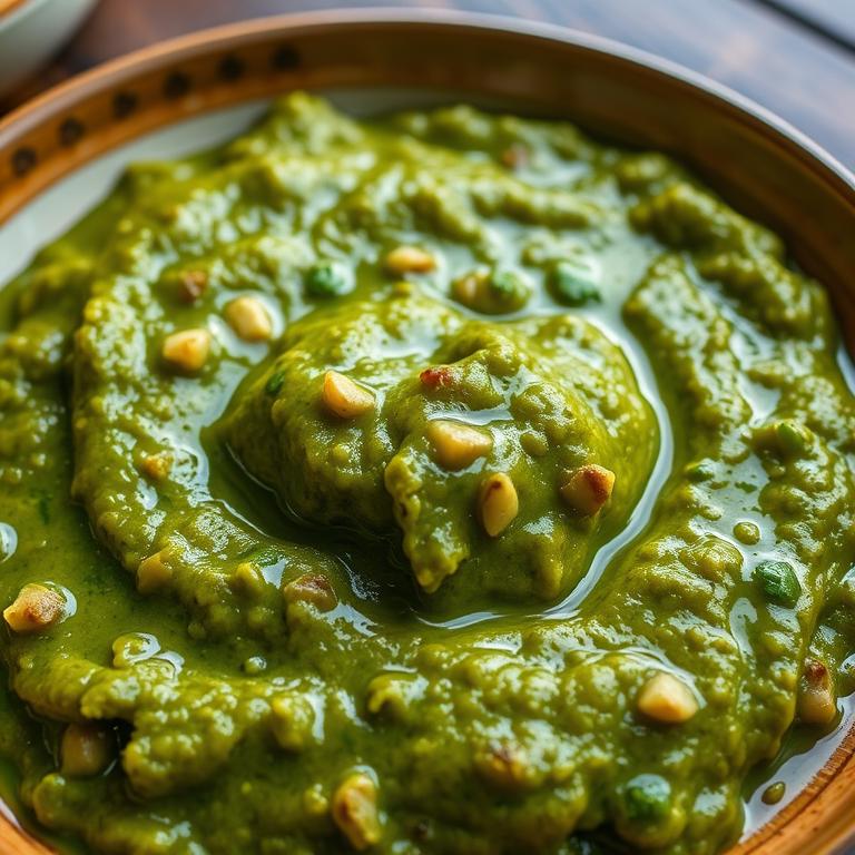 Morich Bharta (Green Chili Mash)