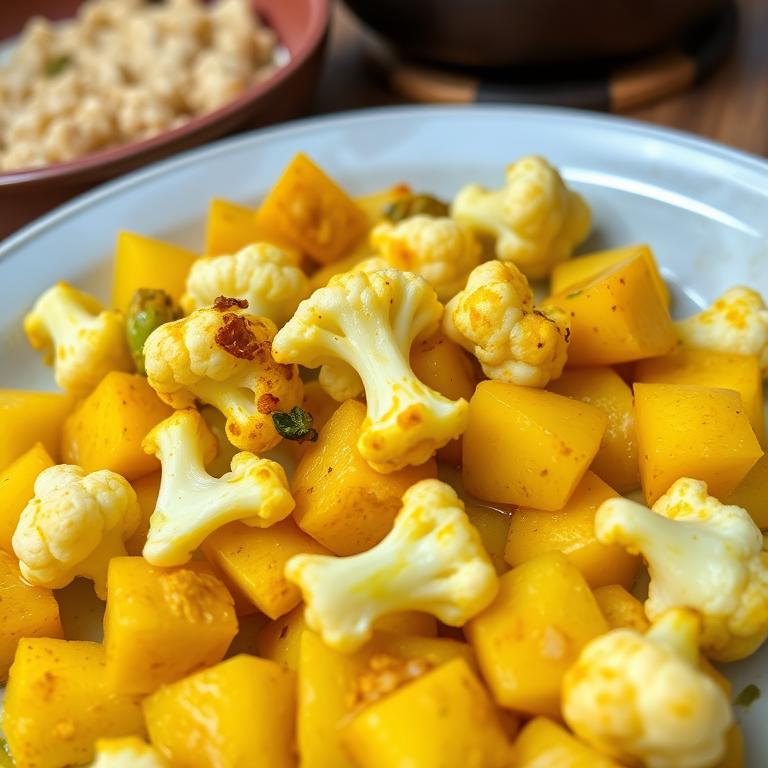 Phulkopi Bhaji (Cauliflower)
