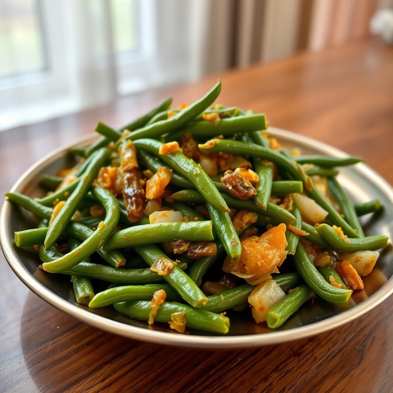 Borboti Bhaji (Long Bean) by Bilkis's Barisal Kitchen