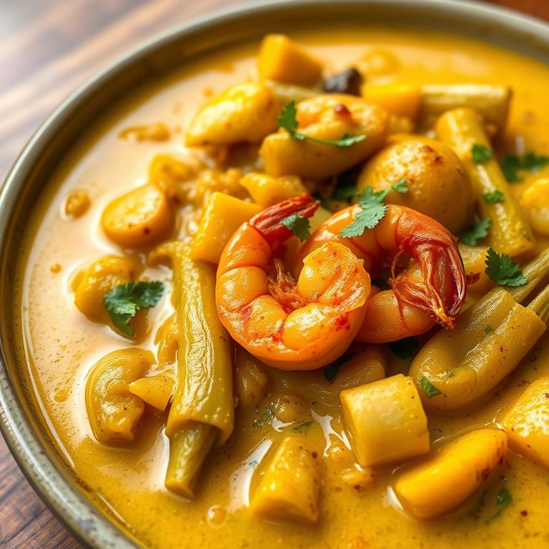 Kachu Loti Chochchori (Taro Stem Stew) by Hasina's Comilla Roshoi