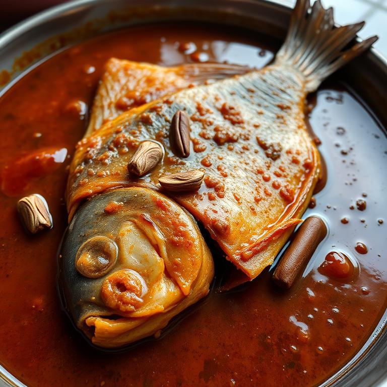 Katla Kalia (Catla Rich Curry)