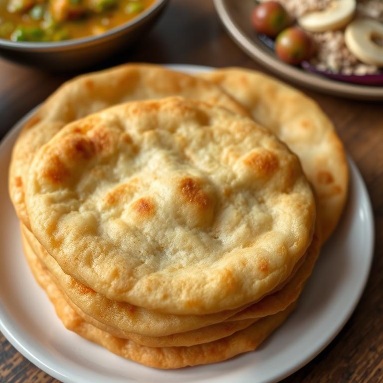 Luchi (Puffed Fried Bread) by Hasina's Comilla Roshoi