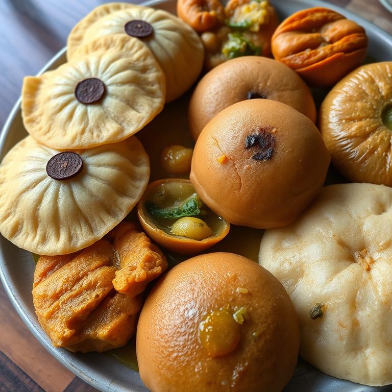 Nabanno Pitha Platter